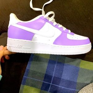 Nike Air Force 1 lilac Custom